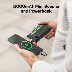 YESPER Car Battery Jump Box ,1500A Portable Car Charger Battery Jump Start All Weight 0.70lbs Jump Pack For Automotive Batteries (up to 6.0L gas and 4.0L diesel engines)